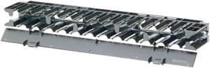 panduit ncmhf1 horizontal cable manager, black