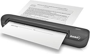 ambir travelscan pro 600 simplex document scanner with ambirscan receipt software for windows pc