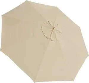 13Ft Patio Umbrella Replacement Cover Canopy Outdoor Yard Beach Deck 8 Rib Top