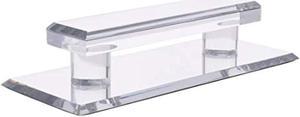 clear acrylic large stick-on mirror pull