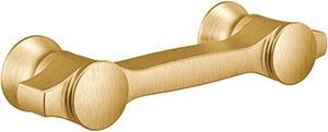 moen yb0307bg flara decorative cabinet drawer pull with 3-inch centers, brushed gold