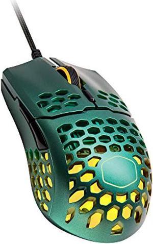 cooler mastermm711wilderness limited editiongaming mouse with lightweight honeycomb shell, ultraweave cable, 16000 dpi optical sensor, and rgb accents