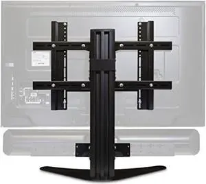 bluesound ts100 tv & sound bar mount, black
