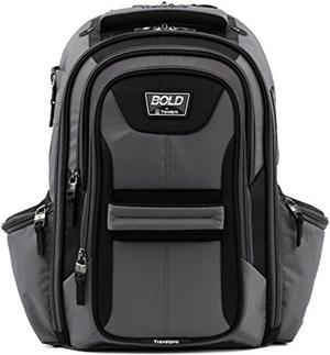 travelpro bold-lightweight laptop backpack, grey/black, one size