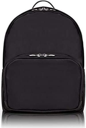 mcklein neosport, nano tech-light nylon, 15" classic u shape laptop backpack, black (19045)