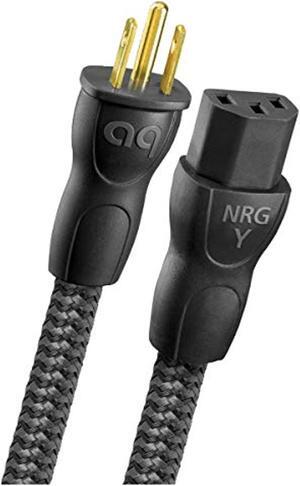 audioquest nrg-y3 low-distortion 3-pole ac power cable - 3.28' (1m)