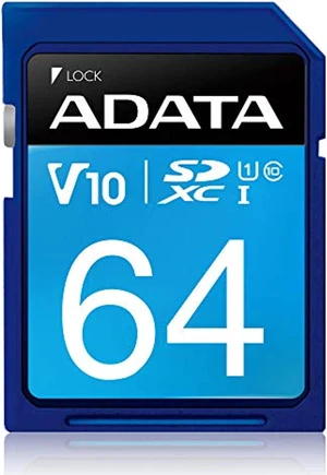 adata premier 64gb sdhc/sdxc uhs-i u1 class 10 memory card (asdh64guicl10-r) adata premier 64gb sdhc/sdxc uhs-i u1 class 10 memory card (asdh64guicl10-r)