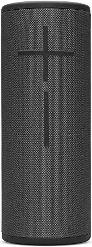 ultimate ears megaboom 3 portable waterproof bluetooth speaker - bulk packaging - night black