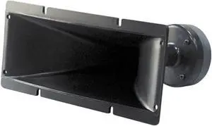 4x10 inch horn tweeter speaker - heavy duty 200 watt high power horn audio tweeter system w/ 25mm voice coil, 20 oz magnet structure, 102 db, 8 ohm impedance - pyle ph391