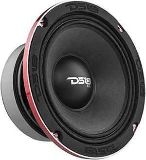 ds18 pro-exl64 loudspeaker - 6.5", midrange, red aluminum bullet, 600w max, 300w rms, 4 ohms, ferrite magnet - for the peple who live and breathe car audio (1 speaker)