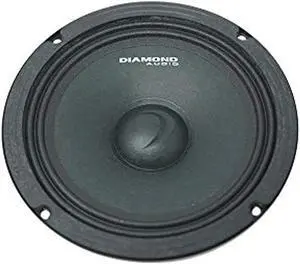 diamond audio mspro65 high output 6.5? pro motorsports speakers pair, 200w rms power handling