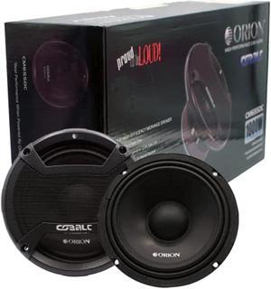 orion cobalt cm655dc 6.5" 4 ohms series cm mid bass mid range wide band car audio car stereo mid dust cap speaker (sold in pair) 2 pcs
