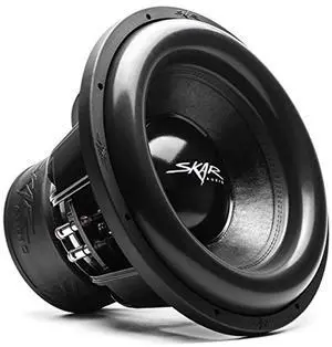 skar audio zvx-15v2 d1 15" 3000 watt max power dual 1 ohm spl car subwoofer
