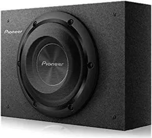 pioneer 8" shalow 700w slim box and woof