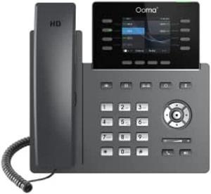 ooma office 2624w wi-fi business ip desk phone. works with ooma office cloud-based voip phone service with virtual receptionist, desktop app, video conferencing and call recording.