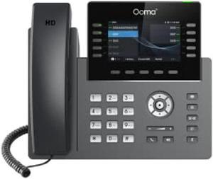 ooma office 2615w wi-fi business ip desk phone. works with ooma office cloud-based voip phone service with virtual receptionist, desktop app, video conferencing and call recording.