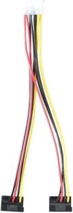 radioshack molex to twin sata power cable