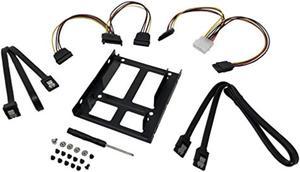 micro connectors 2.5? ssd/hard drive installation kit with sata data and power cables (l02-35252-kit)