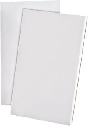 ampad scratch pad, size 3 x 5, white paper, no ruling, 100 sheets per pad (21-430), pack of 12