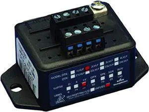 ditek dtk-2lvlplv 2 pair, terminal strip, 22-16 awg, surge protection, 30v ditek dtk-2lvlplv 2 pair, terminal strip, 22-16 awg, surge protection, 30v