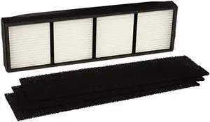 oransi replacement pack for finn hepa air purifiers, 3 carbon pre-filter and 1 v-hepa air filter, filter life up to 24 months