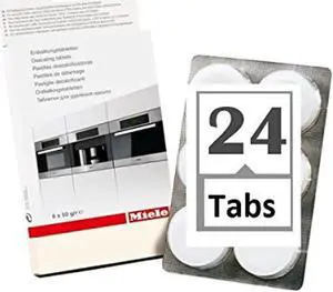 miele : 10178330 6 pack descaling tablets (4 packages = 24 tablets)