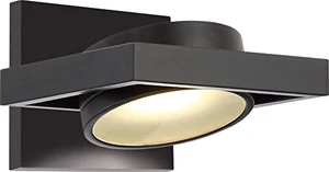 nuvo 62/993 one light vanity, pack of 1, black finish nuvo 62/993 one light vanity, pack of 1, black finish