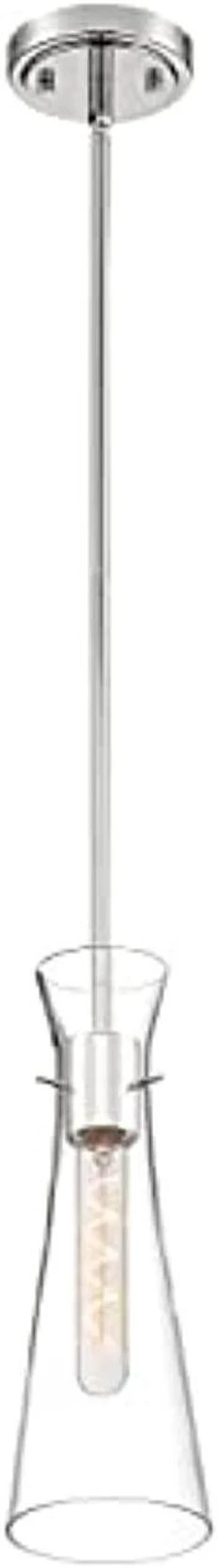 nuvo 60/6868 bahari 1 light mini pendant fixture,polished nickel nuvo 60/6868 bahari 1 light mini pendant fixture,polished nickel