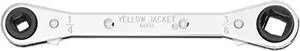 YELLOW JACKET 60613 Ratcheting Refrigeration Wrench, 5 5/8 in