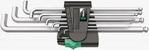 wera 073594 hex + ball end hex metric l-key clip set wera 073594 hex + ball end hex metric l-key clip set