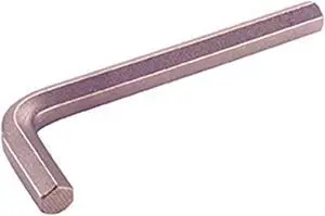 ampco safety tools wh-27mm hex key wrench, non-sparking, non-magnetic, corrosion resistant, 27 mm