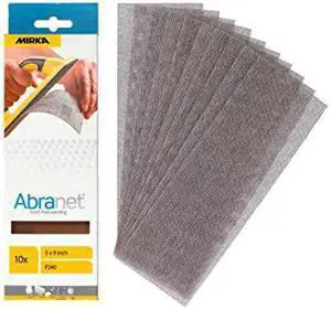 mirka 9a-175-240rp abranet 3-inch x 9-inch mesh grip 240 grit sheet