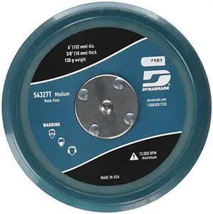 dynabrade 54327t random orbital sanding pad