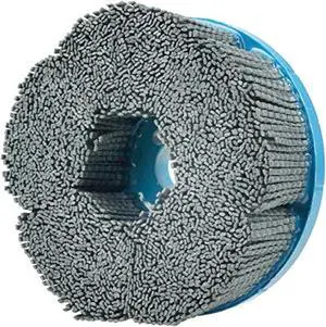 weiler 85978 5" maximum density nylox disc brush, 80 sc crimped rectangular fill, made in the usa
