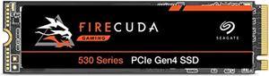 seagate firecuda 530 2tb solid state drive - m.2 pcie gen4 4 nvme 1.4, speeds up to 7300 mb/s, compatible ps5 internal ssd, 3d tlc nand, 1275 tbw, 1.8m mtbf, 3yr rescue services (zp2000gm3a013)