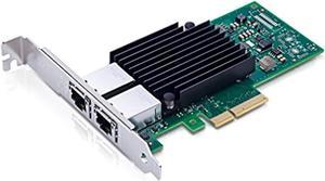 AXIOM 10GBS DUAL PORT RJ45 PCIE 3.0 X4 NIC CARD - PCIE32RJ4510-AX