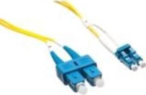 Axiom LCSCSD9Y-40M-AX Network Cable - Lc Single-Mode (M) To Sc Single-Mode (M) - 131 Ft - Fiber Optic - 9 / 125 Micron - Os2 - Riser - Yellow