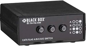 RJ45 4-TO-1 CAT6 ETHERNET 10G MANUAL DESKTOP SWITCH , GSA, TAA RJ45 4-TO-1 CAT6 ETHERNET 10G MANUAL DESKTOP SWITCH , GSA, TAA