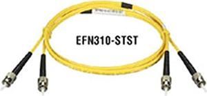 OS2 9/125 SINGLEMODE FIBER OPTIC PATCH CABLE - OFNR PVC, LC TO LC, YELLOW, 10-M