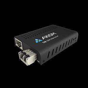 Axiom Mini 100Mbs RJ45 to 100BASE-LX Media Converter - SMF, LC, 10km, 1310nm