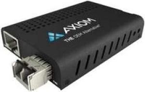 Axiom Mini 10Gbs RJ45 to 10GBASE-LR Media Converter - SMF, LC, 20km, 1310nm