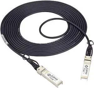 SFP+ 10-GBPS DIRECT ATTACH CABLE (DAC) - CISCO SFP-H10GB-CU50CM COMPATIBLE, BLAC