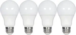s39596 9.5w a19 led 2700k non dimmable 120v 4 pack