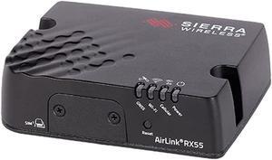 sierra wireless airlink rx55 4g lte-a router, na, wi-fi includes 1-year airlink complete