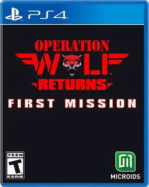 operation wolf returns: first mission - day 1 edition (ps4)