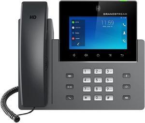 grandstream networks ip video phone, 5-inch color touch screen, 16 sip lines, 802.11n wi-fi, dual-port gigabit ethernet (gxv3350)