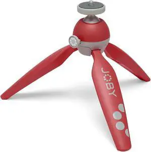 joby handypod 2 mini tripod kit, red