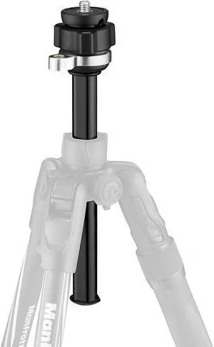 manfrotto befree levelling column, aluminium, 8.8 lbs payload, for befree photographic tripods and kits