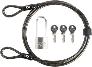enlaps security cable lock for tikee camera