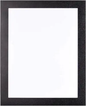 Deflecto Self Adhesive Sign Holders 13 x 19 Clear Black Border 2/Pack 68886B